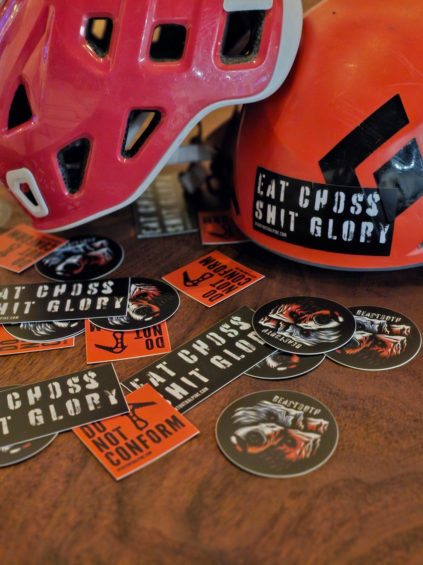 Sticker - Eat Choss Sh#t Glory - Beartooth Alpine Equipment